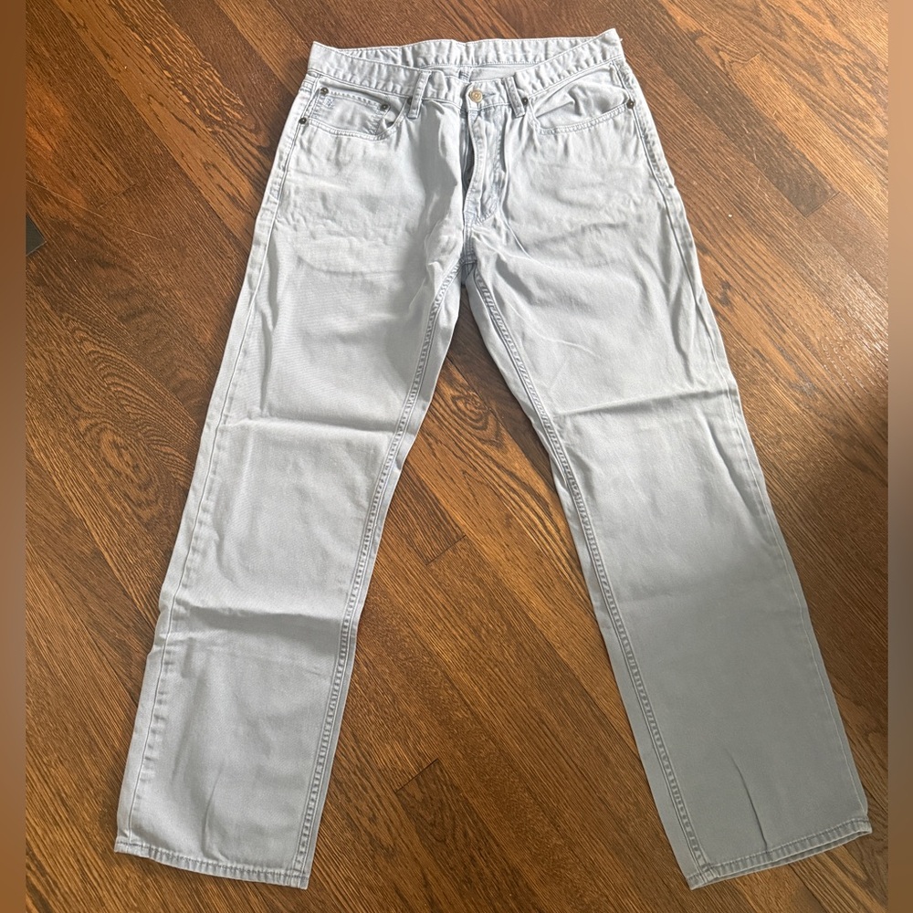 Polo by Ralp Lauren Straight Khakis 32x30 light blue